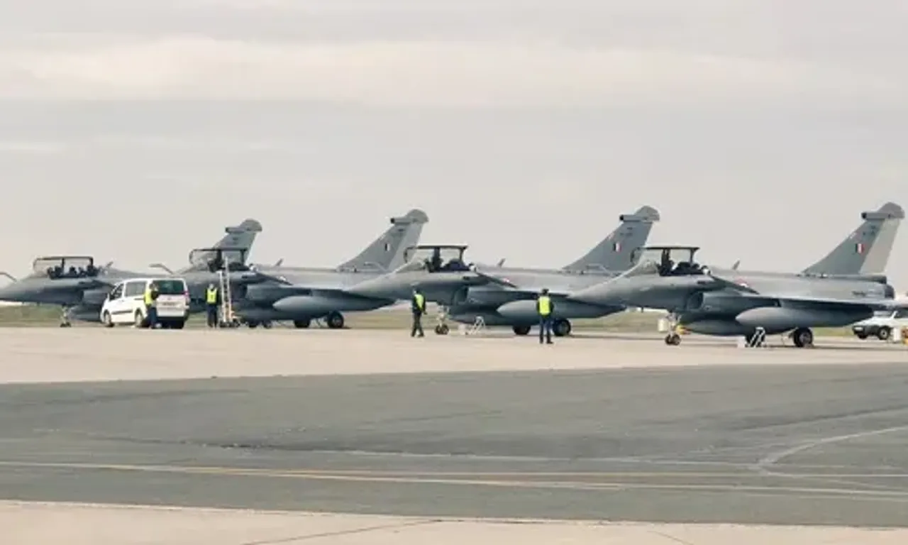 Three more Rafale jets arrive in India from France