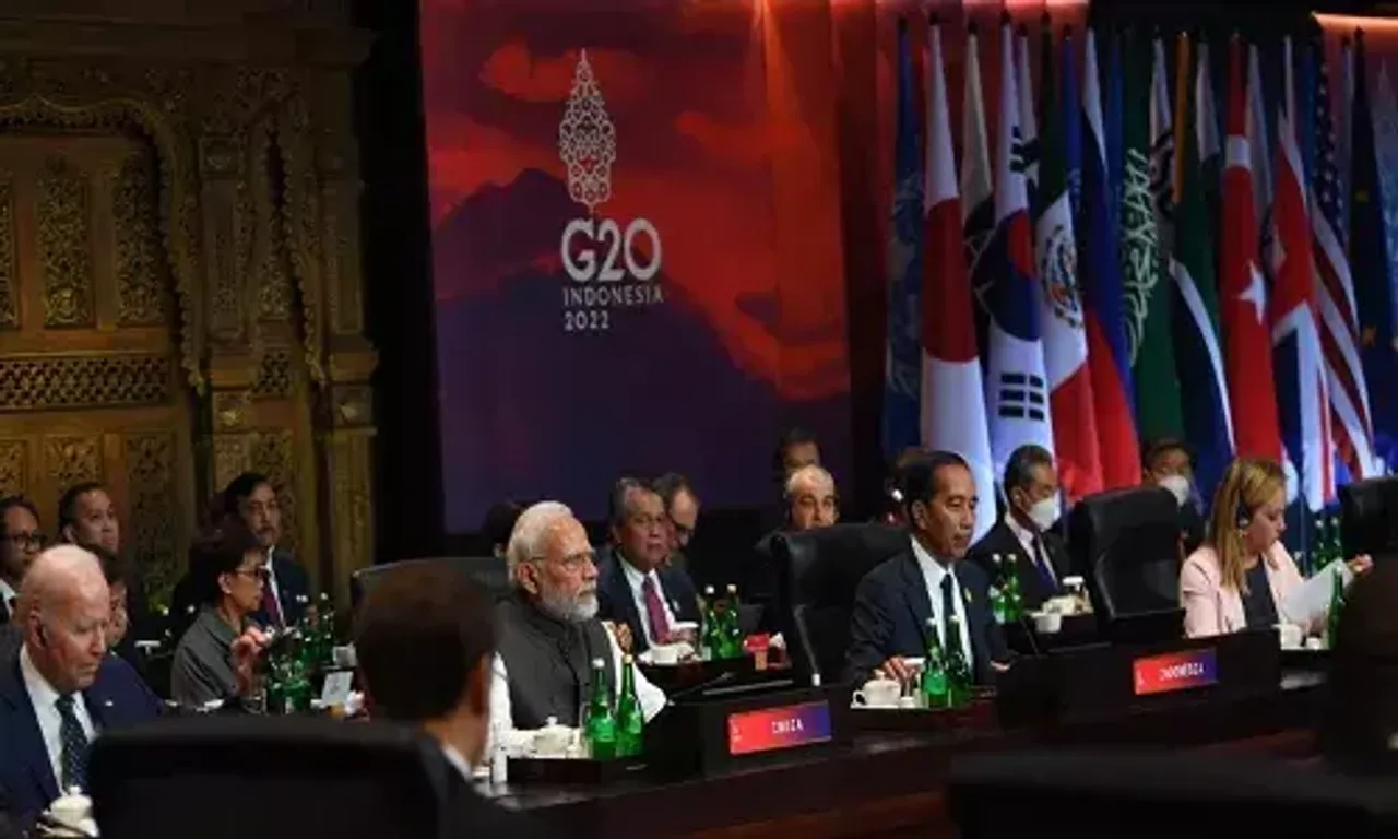 PM Modi holds brief discussions with world leaders at G-20 Summit in Bali