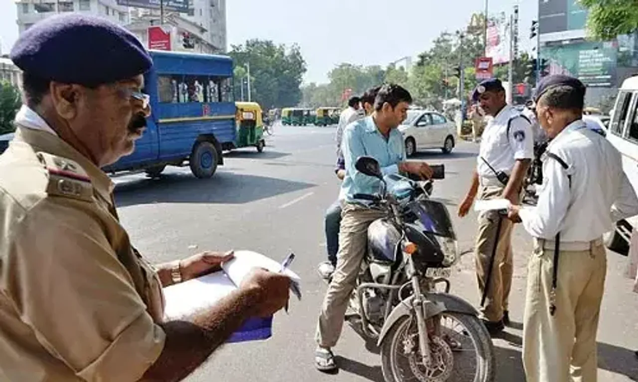 Rs 500 crore dues choke e-challan project in Gujarat