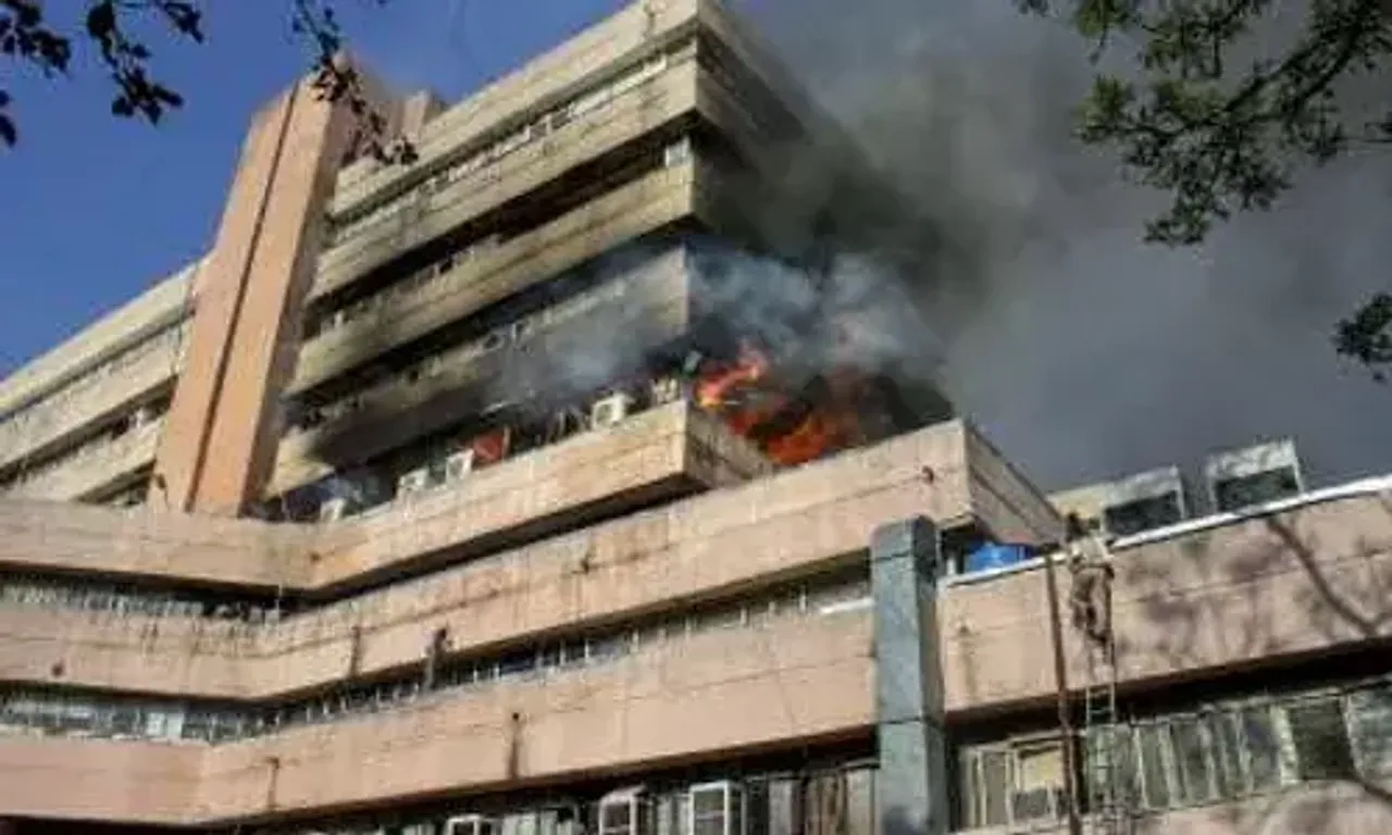 Fire at Satpura Bhawan doused after 15 hours; Army, CISF involved in operation