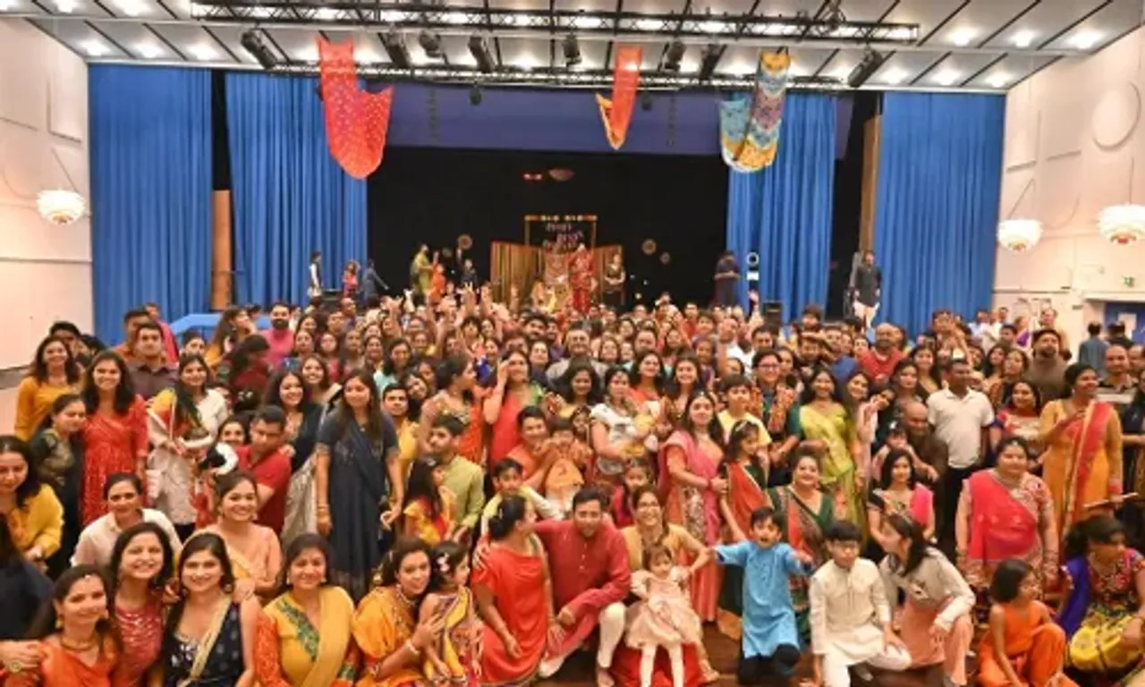 A 10-day Navratri program was organised  for the first time across European soil