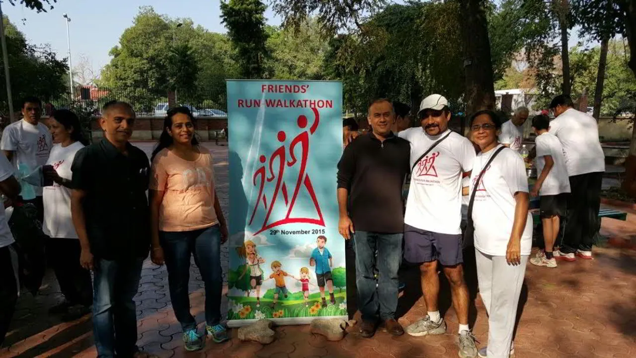 A fitness event Run-Walkathon on 22nd January 2017 at kamatibagh