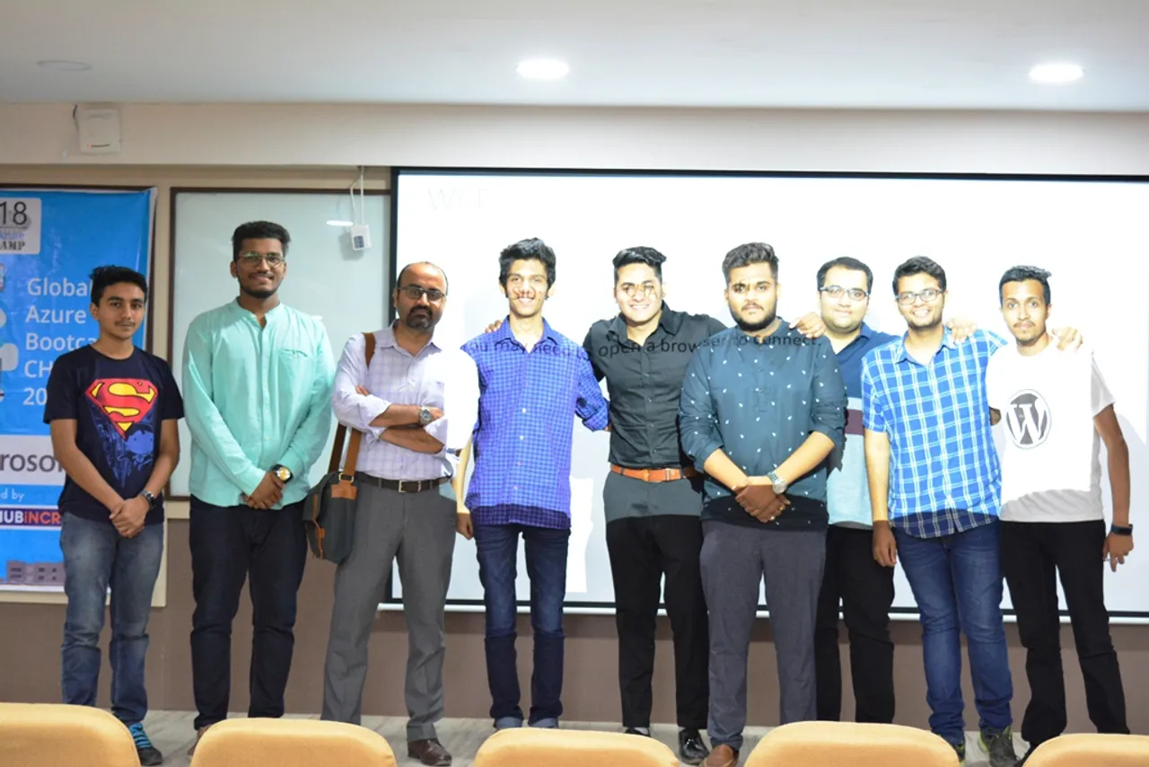 Global Azure Boot camp at CHARUSAT