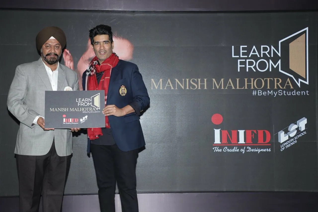 Manish Malhotra to mentor Students of INIFD