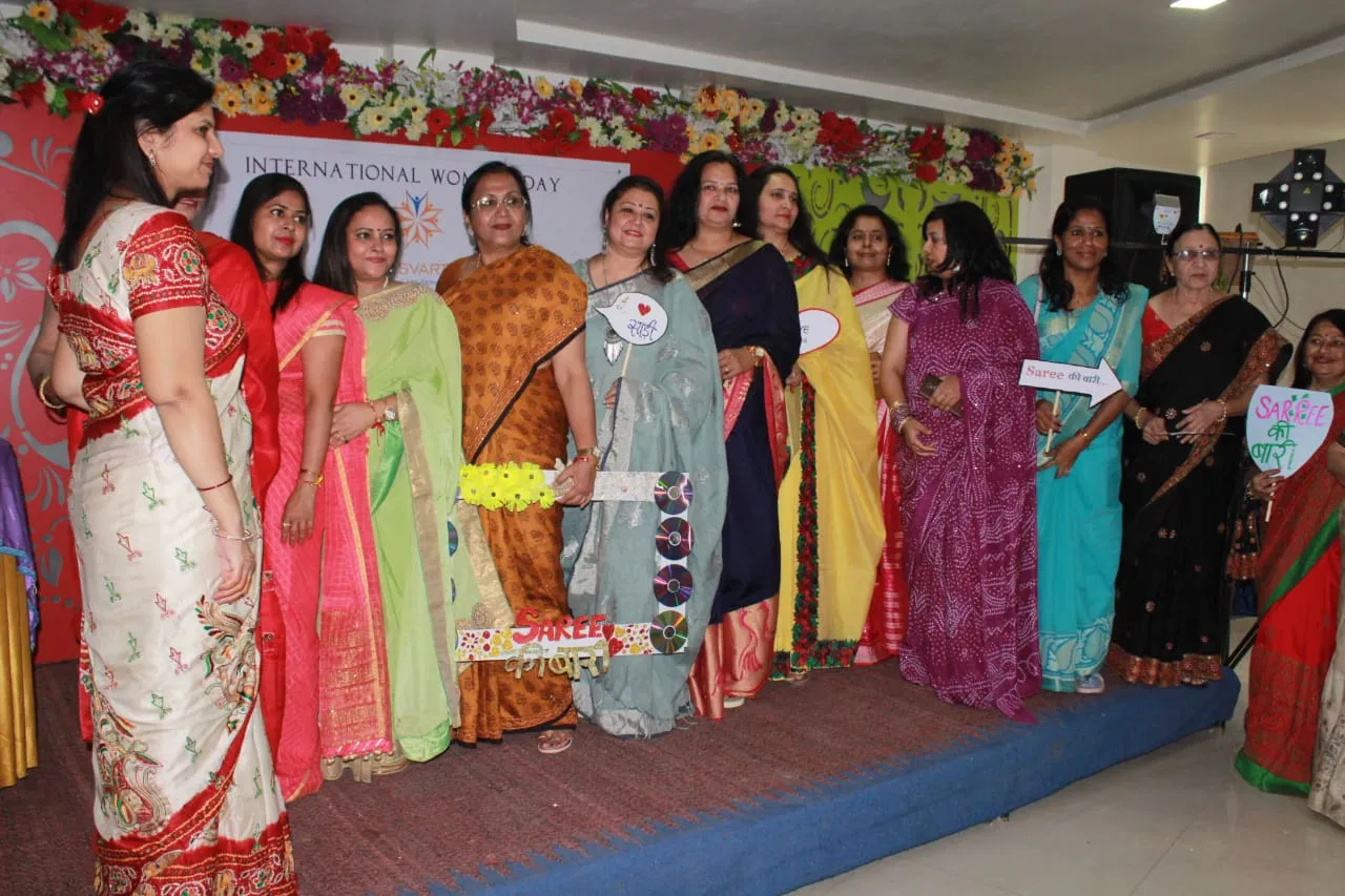 Saree Ki Bari event at Vadodara on International Women's Day