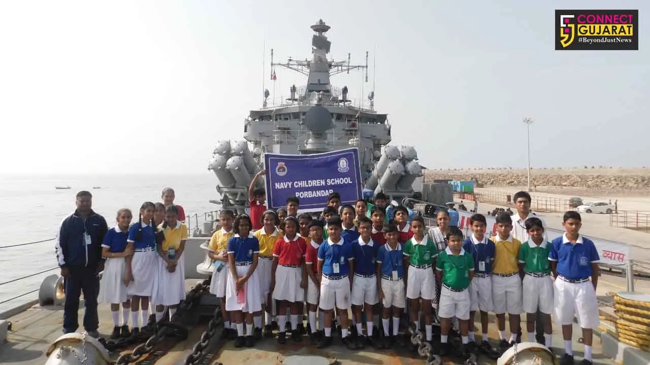 NAVY CHILDREN SCHOOL, PORBANDAR CELEBRATES 20TH ANNIVERSARY OF KARGIL VIJAY DIVAS