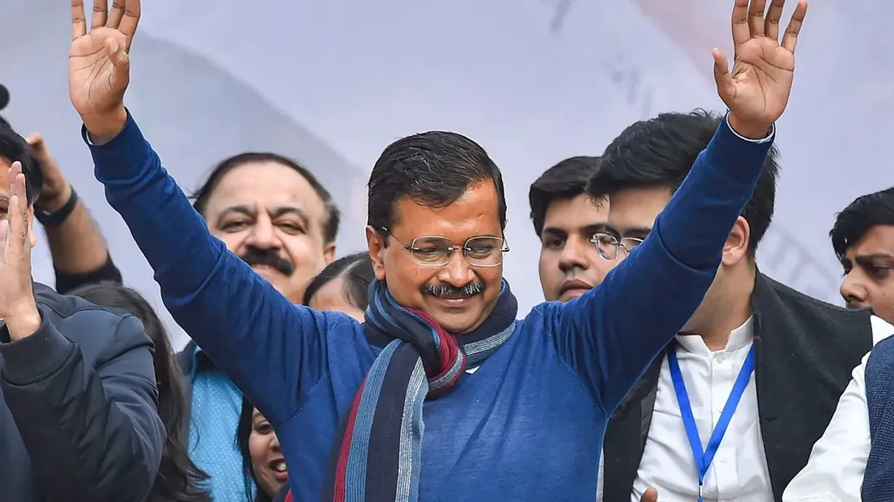 AAP Party Convenor Arvind Kejriwal to take oath as Chief Minister of Delhi today