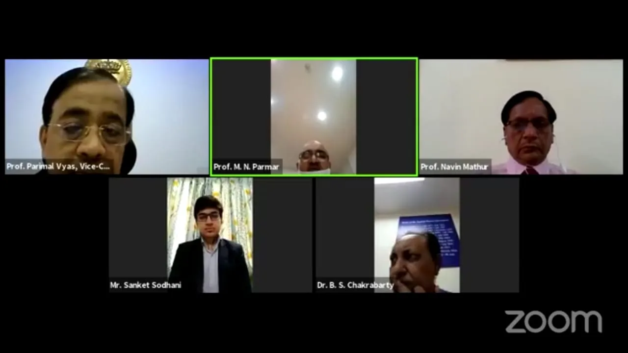 Virtual launch of student clubs and webinar on Management Knowledge: Useful or a waste in Covid-19 crisis