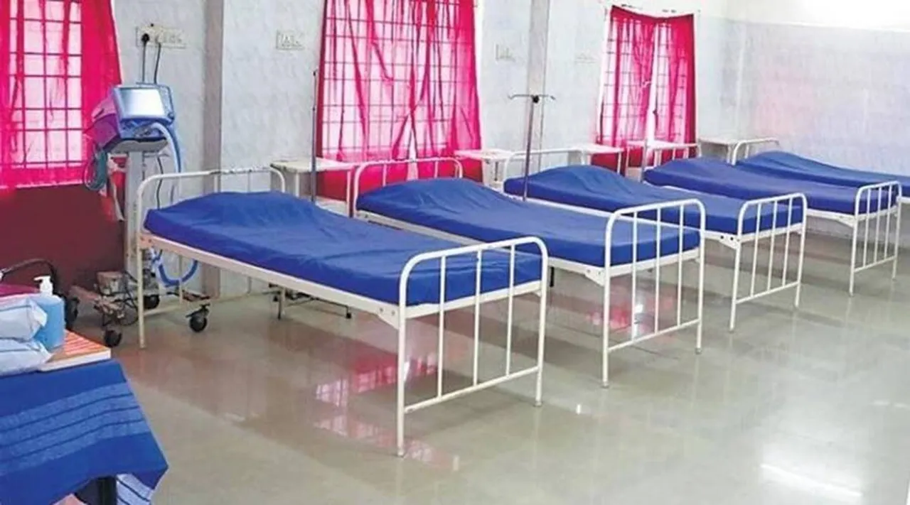 75 bed Covid Care Centre started inside Vrajdham Adhyatmik Sankul in Manjalpur area of Vadodara