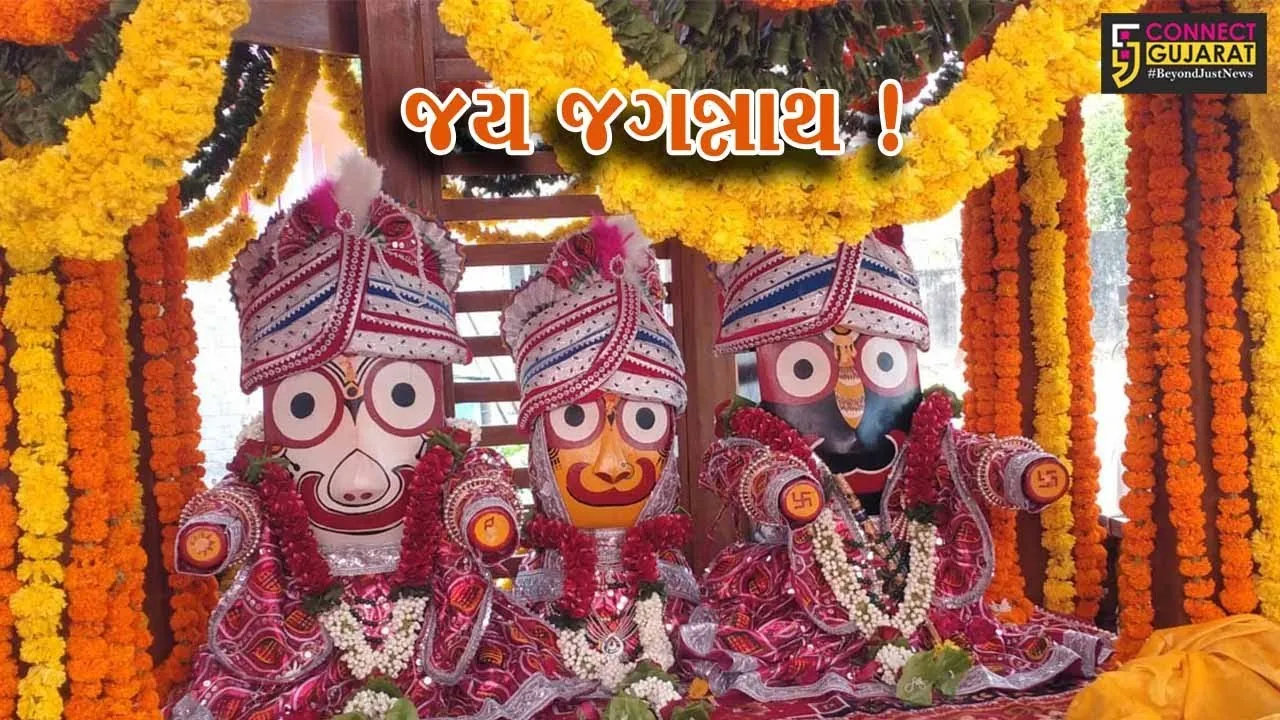 અંકલેશ્વર: ભગવાન જગન્નાથની રથયાત્રામાં માનવ મહેરામણ ઉમટયુ,પોલીસનો ચુસ્ત બંદોબસ્ત