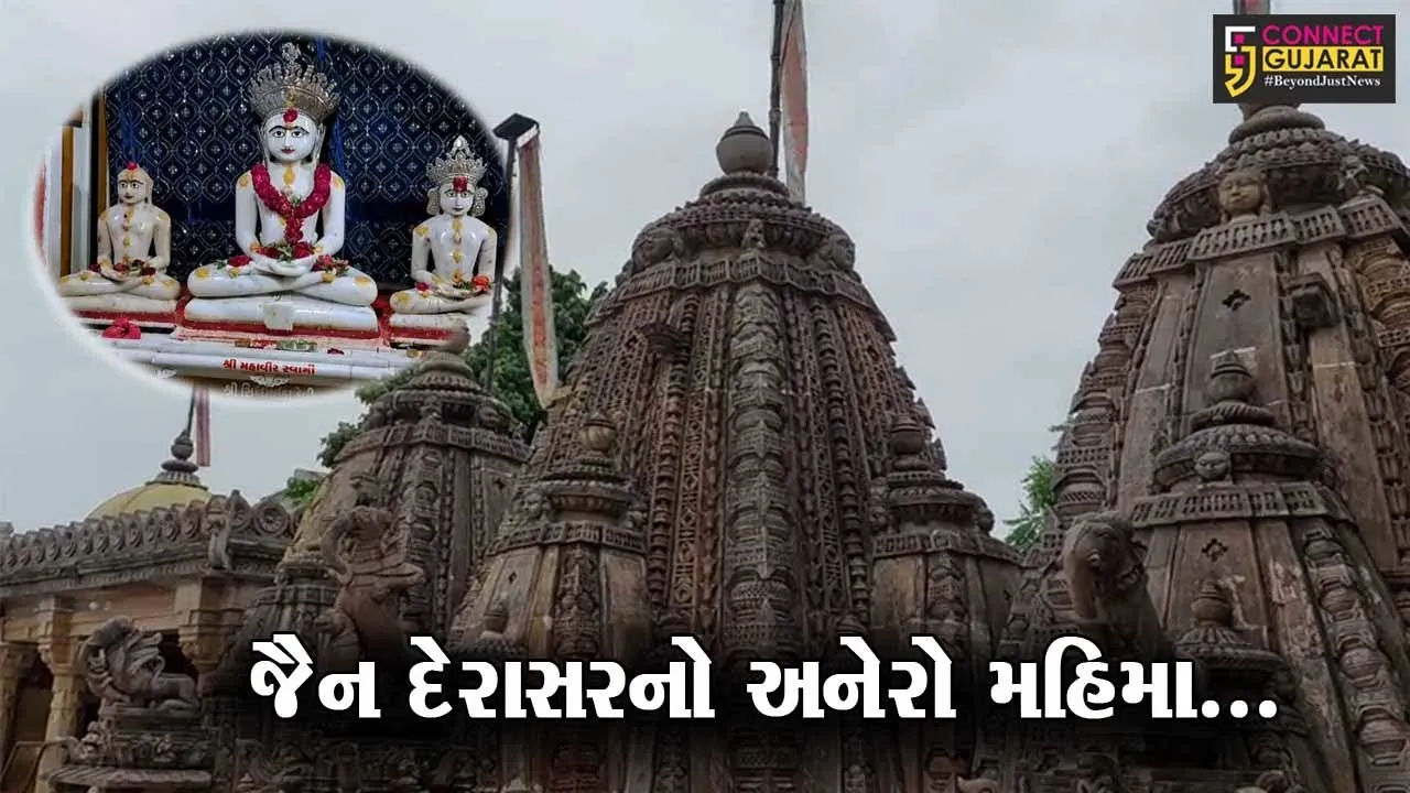 સાબરકાંઠા : 700 વર્ષથી અધિક પુરાણું હિંમતનગરનું જૈન દેરાસર, પર્યુષણમાં જૈન સમાજના લોકો અહી કરે છે અનેક તપશ્રર્યા