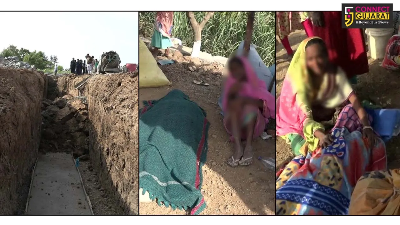 નવસારી : ઇટાળવા ગામે માટીની દીવાલ ઘસી પડતા ૨ મજૂરોના મોત