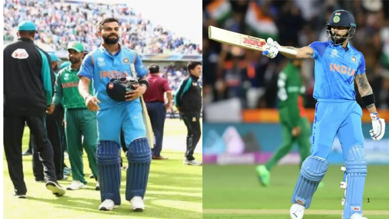 6,6,6,4,4,4,4.... चैंपियंस ट्रॉफी में बांग्लादेश के खिलाफ Virat Kohli का जलवा, नाबाद 96 रन की धमाकेदार पारी