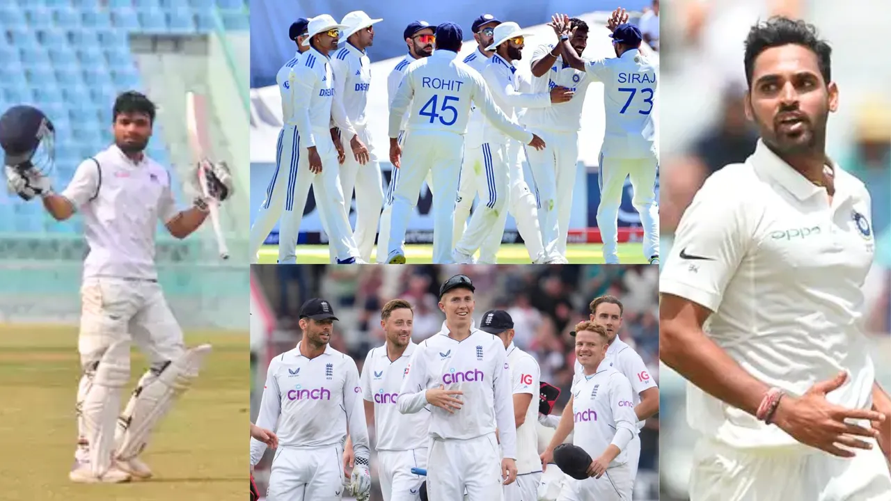 इंग्लैंड के खिलाफ टेस्ट सीरीज के लिए Team India का ऐलान! भुवनेश्वर कुमार की वापसी, रिंकू सिंह को पहली बार मौका