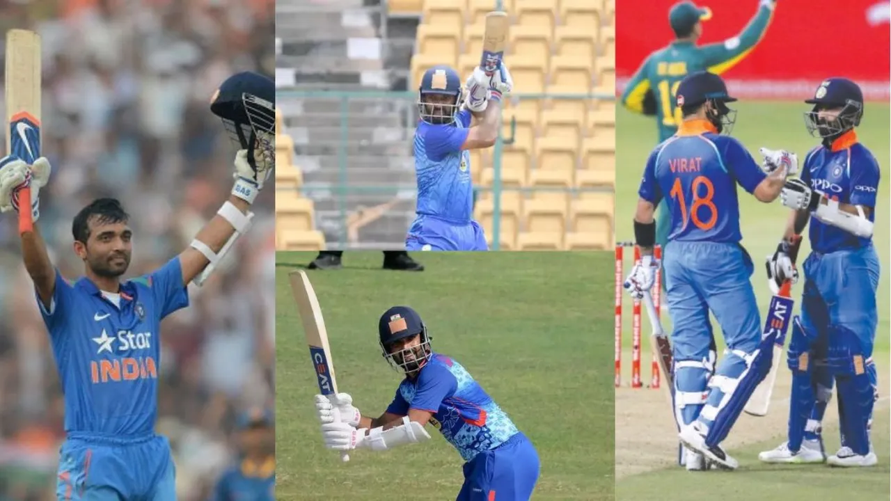  Ajinkya Rahane, vijay hazare trophy, Team India