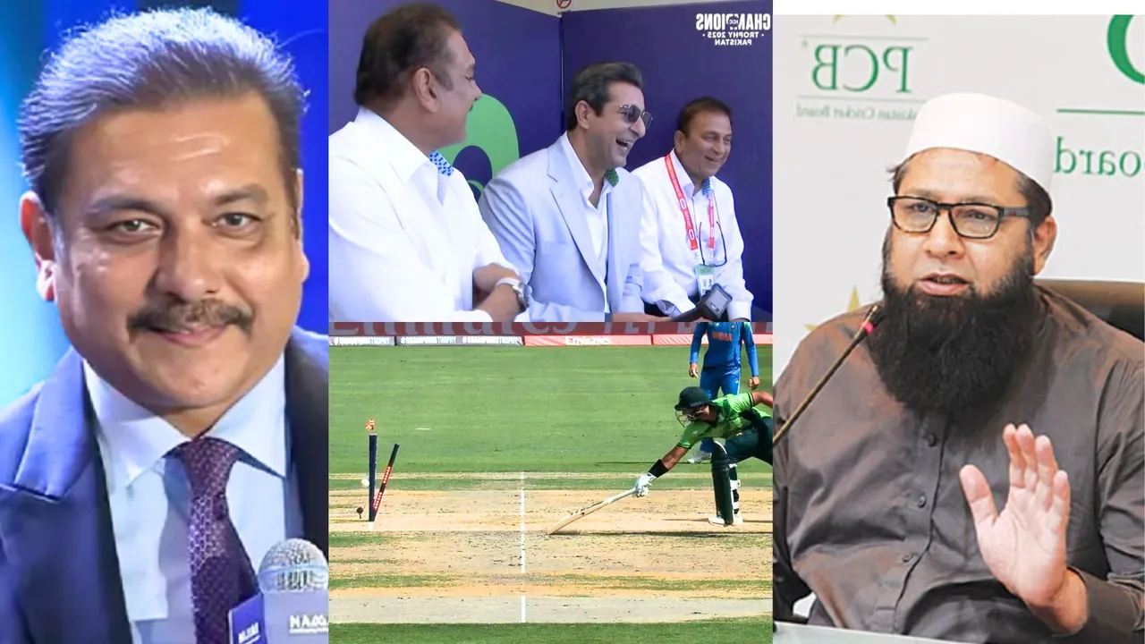 Ravi Shastri ने इमाम उल हक के रन आउट का सरेआम उड़ाया मजाक, उनकी इस बात से 'चाचा' इंजमाम उल हक को लग सकती है मिर्ची