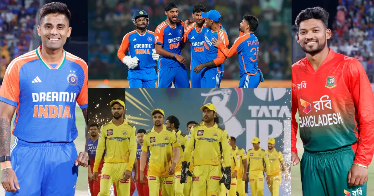 बांग्लादेश टी20 सीरीज के लिए 16 सदस्यीय Team Indi का चयन! CSK के 3 खिलाड़ियों की वापसी