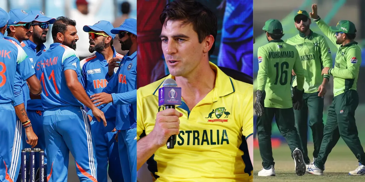 Pat Cummins was shocked by India victory against Pakistan he scolded while sitting in Australia told how team india won the match