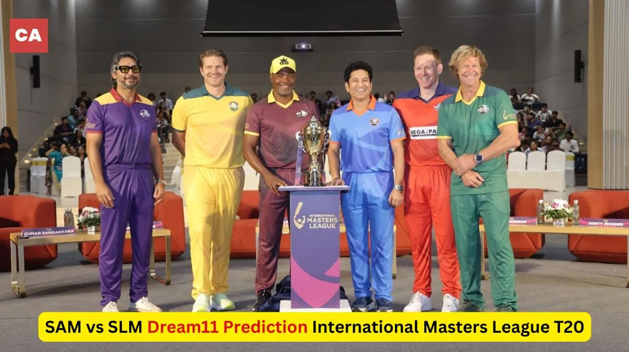 SAM vs SLM International Masters League T20, 2025