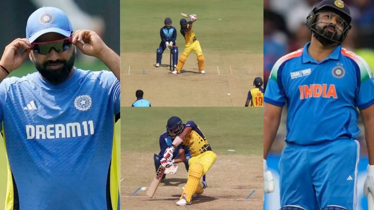  Jagadeesan ,  Rohit Sharma , team india 