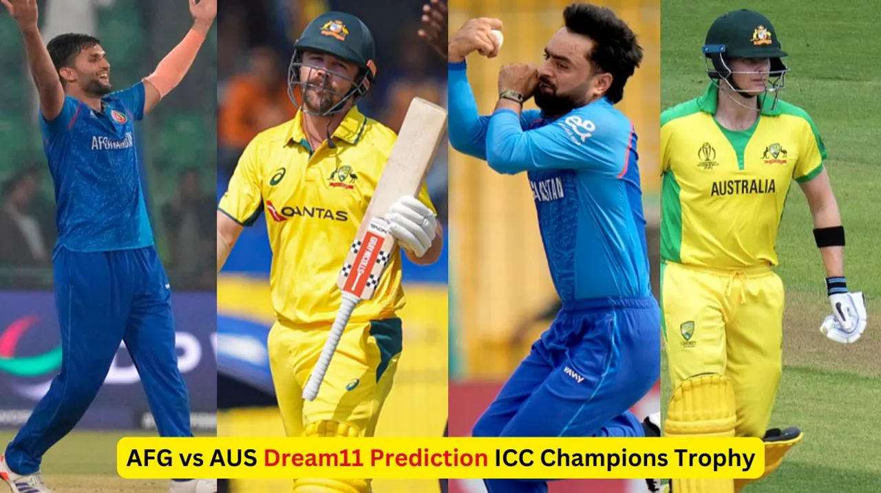 AFG vs AUS ICC Champions Trophy