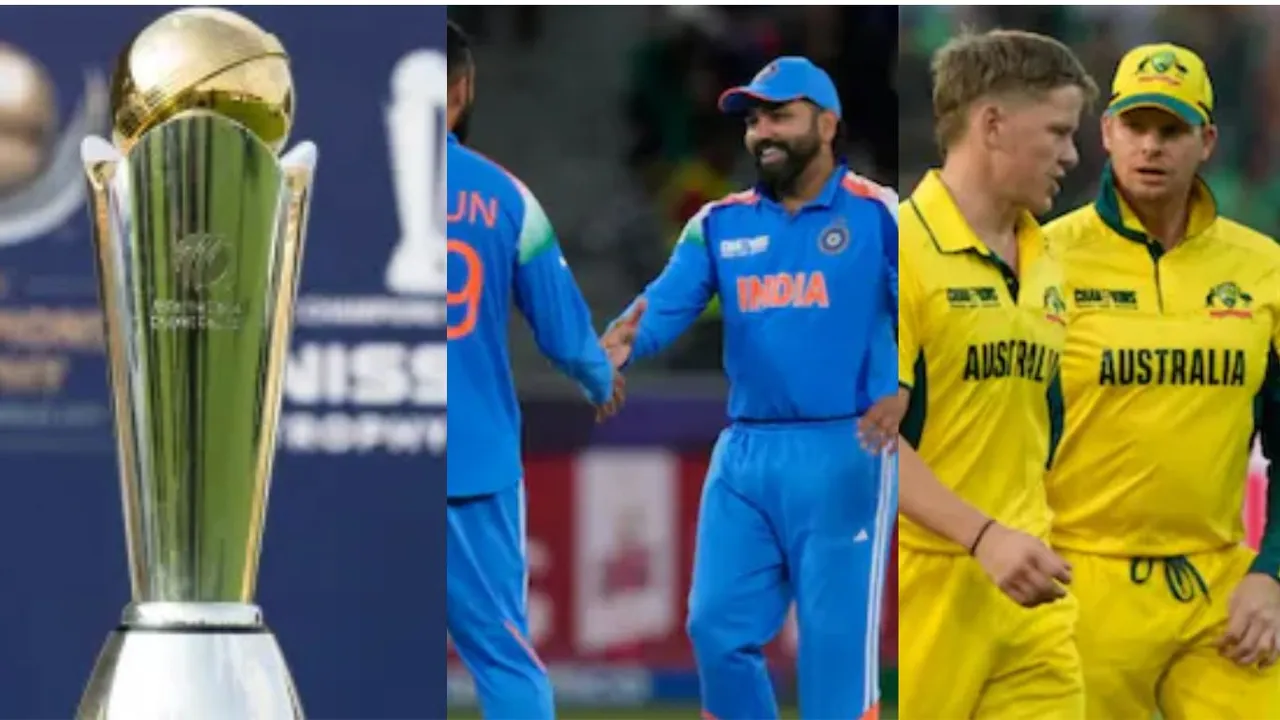  IND vs AUS ,  team India, india vs Australia , champions trophy 2025 