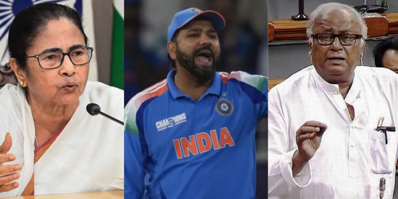 He should not be in the team Mamata Banerjee party MP Saugata Roy threw mud at Rohit Sharma said lot of good and bad