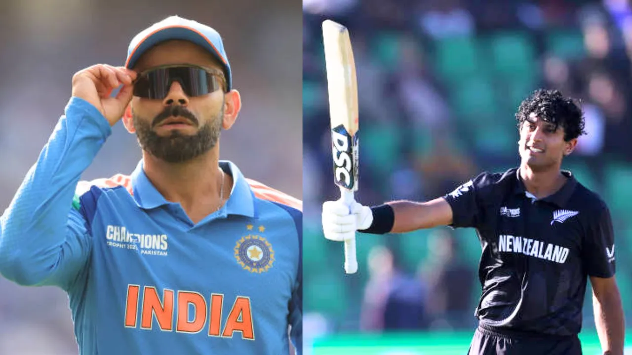 रचिन रविंद्र ने चैंपियंस ट्रॉफी में जड़ा दूसरा शतक, ICC टूर्नामेंट में खास रिकॉर्ड किया अपने नाम, विराट को छोड़ा कोसों दूर