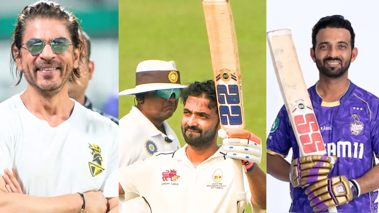 KKR के कप्तान बने अजिंक्य रहाणे ने उड़ाया गर्दा, 464 मिनट तक गेंदबाजों की करते रहे धुनाई, 265 रन की पारी खेल रच डाला इतिहास