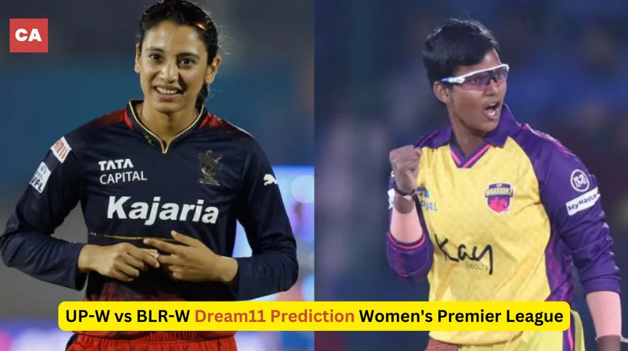 UP-W vs BLR-W Women's Premier League
