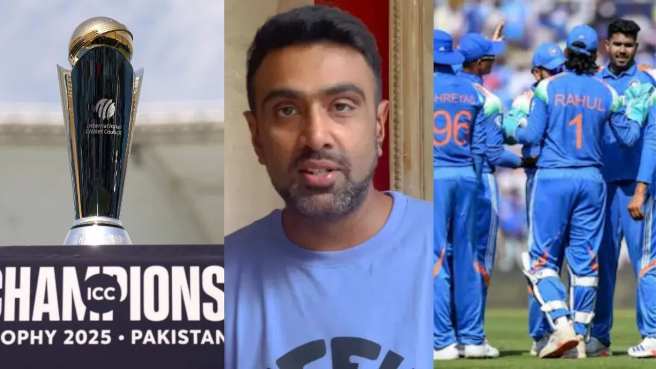  Ravi Ashwin, Shreyas Iyer ,  ind vs nz  , Champions Trophy 2025  