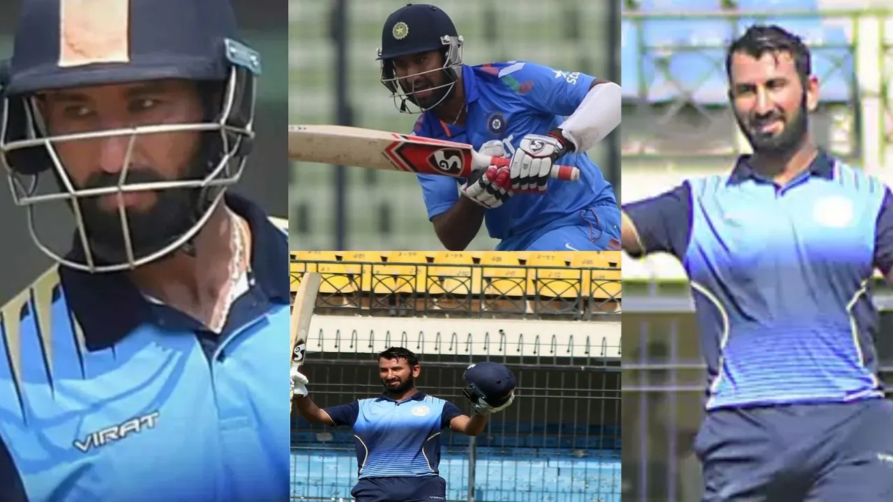  Cheteshwar Pujara ,    syed mushtaq ali , Travis Head