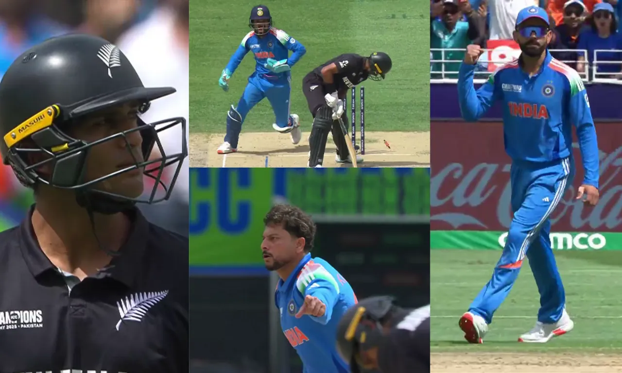 Kuldeep Yadav - Rachin Ravindra