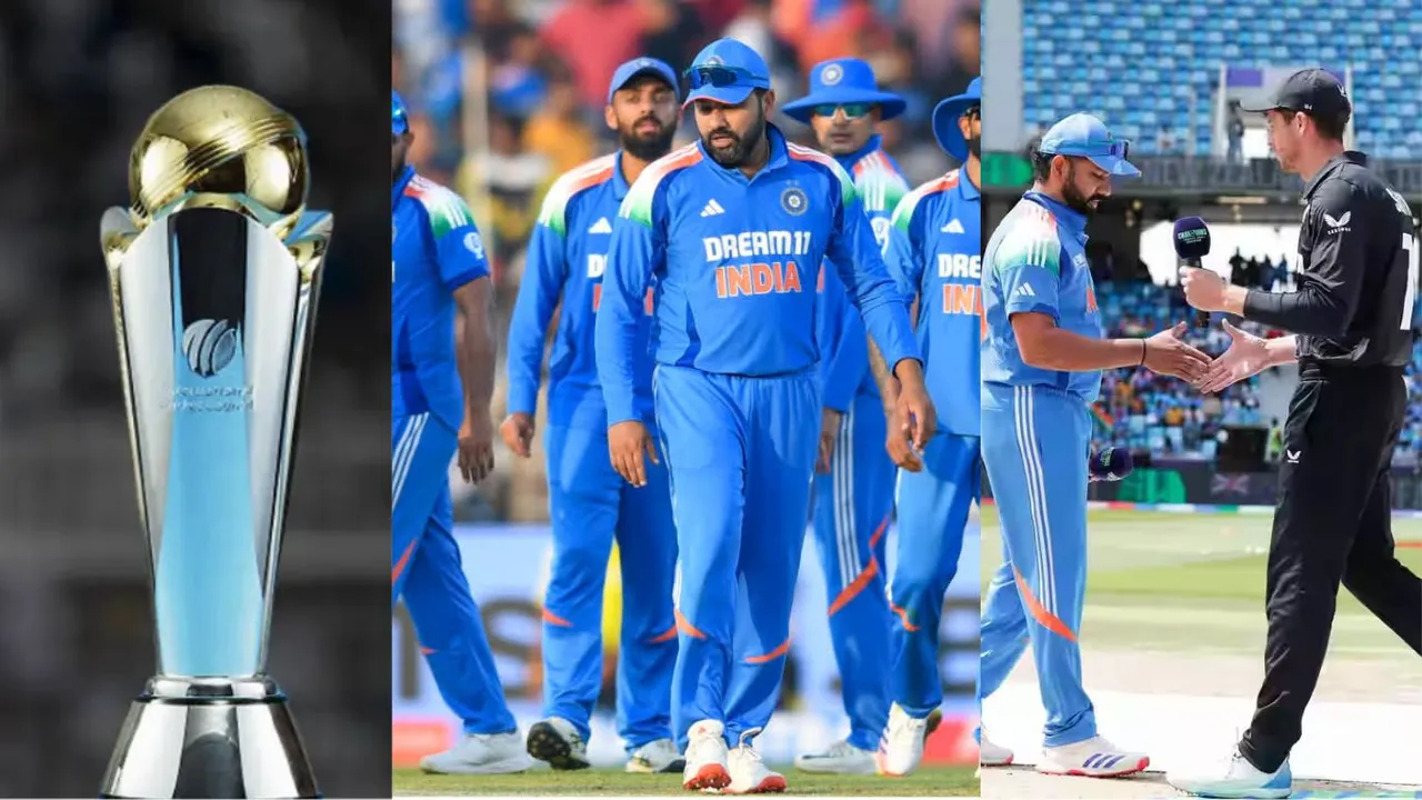  team india , ind vs nz , champions trophy 2025 