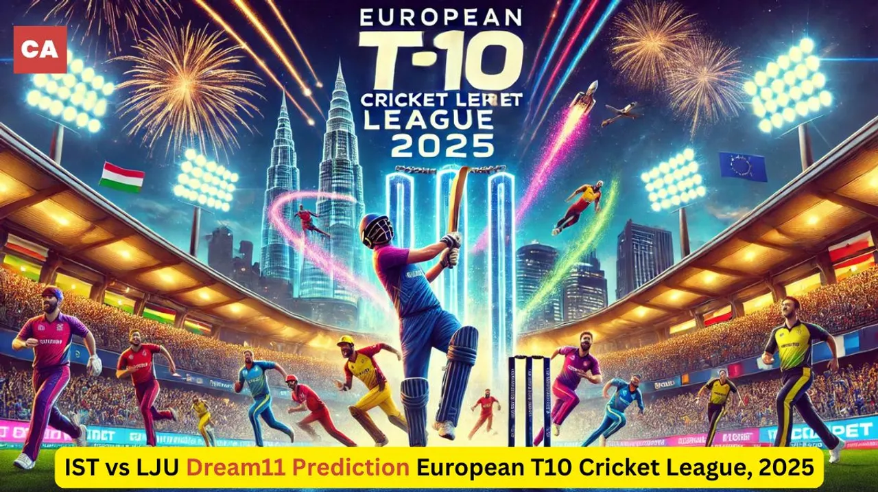 IST vs LJU European T10 Cricket League, 2025