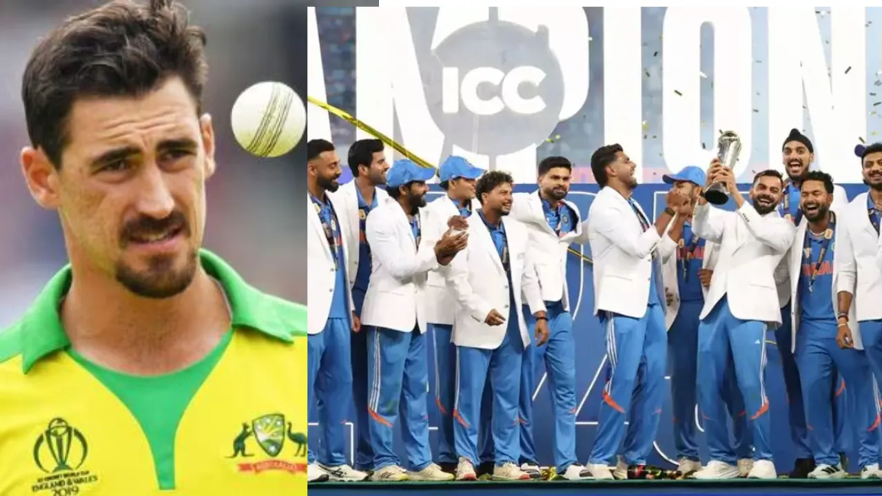 Mitchell Starc big statement, said At present, Team India is the only team in world cricket which can play in 3 countries at the same time.