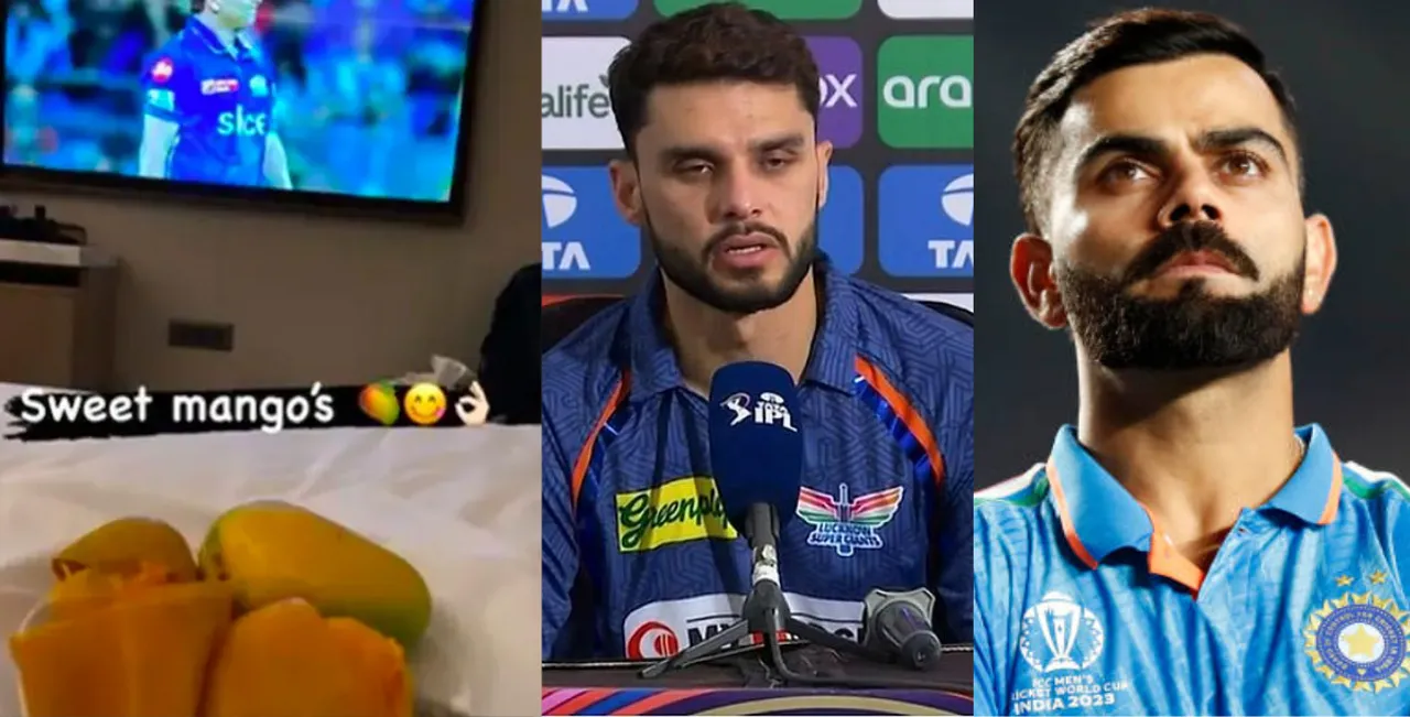 naveen ul haq revealed about the mango story about virat kohli