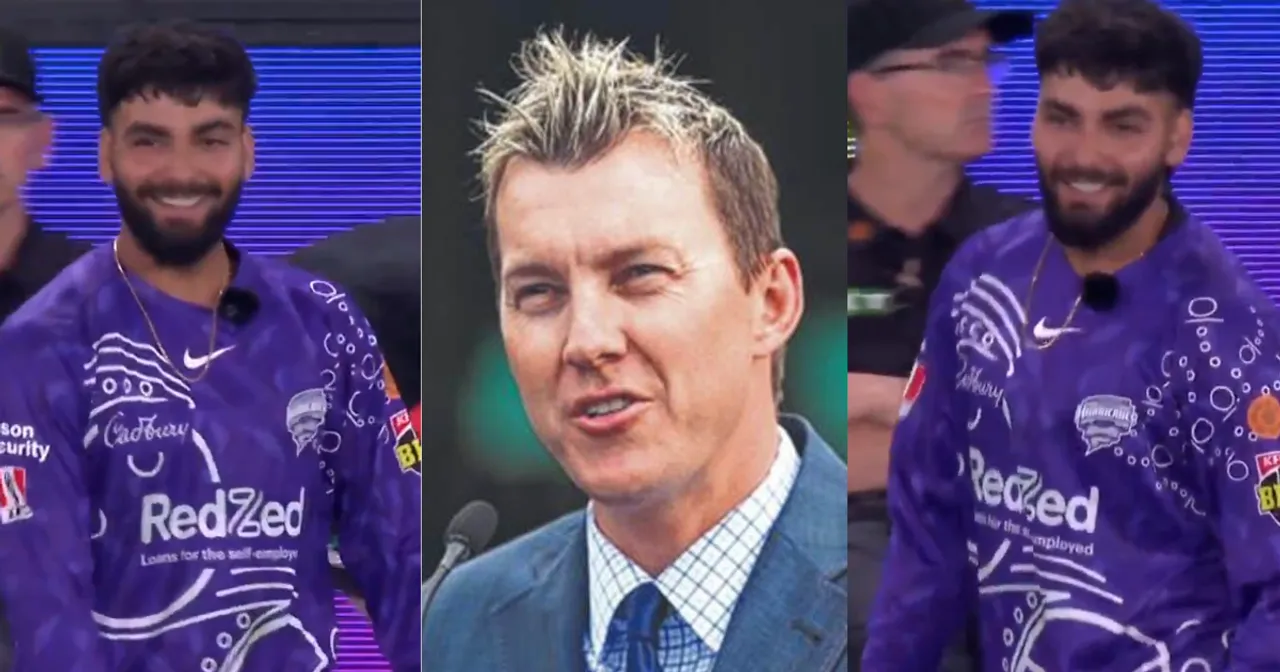 VIDEO: BBL में खेल रहे इस भारतीय खिलाड़ी से Brett Lee ने हिन्दी में की बात, बोले - मेरी हिन्दी तो..."