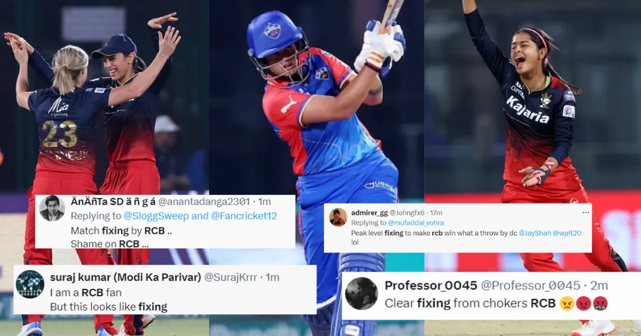 "कितने पैसे दिए RCB वालों", 64/0 से 113 पर ऑल आउट हुई दिल्ली कैपिटल्स, तो RCB पर लगे फिक्सिंग के आरोप