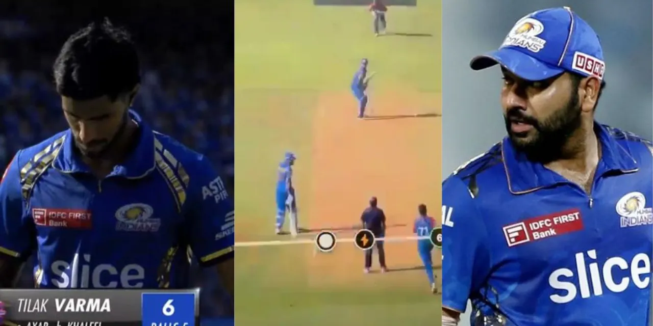 VIDEO: "ये साला CH$#@", तिलक वर्मा के आउट होने पर भड़के Rohit Sharma, ड्रेसिंग रूम से ही सुना दी गंदी-गंदी गालियां