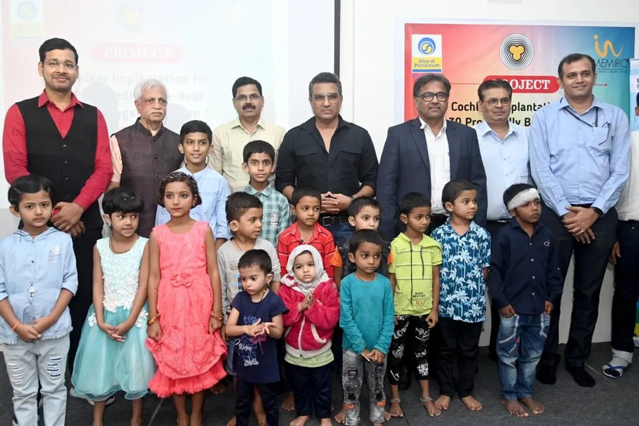 BPCL Supports Cochlear Implantation for 30 Underprivileged Children