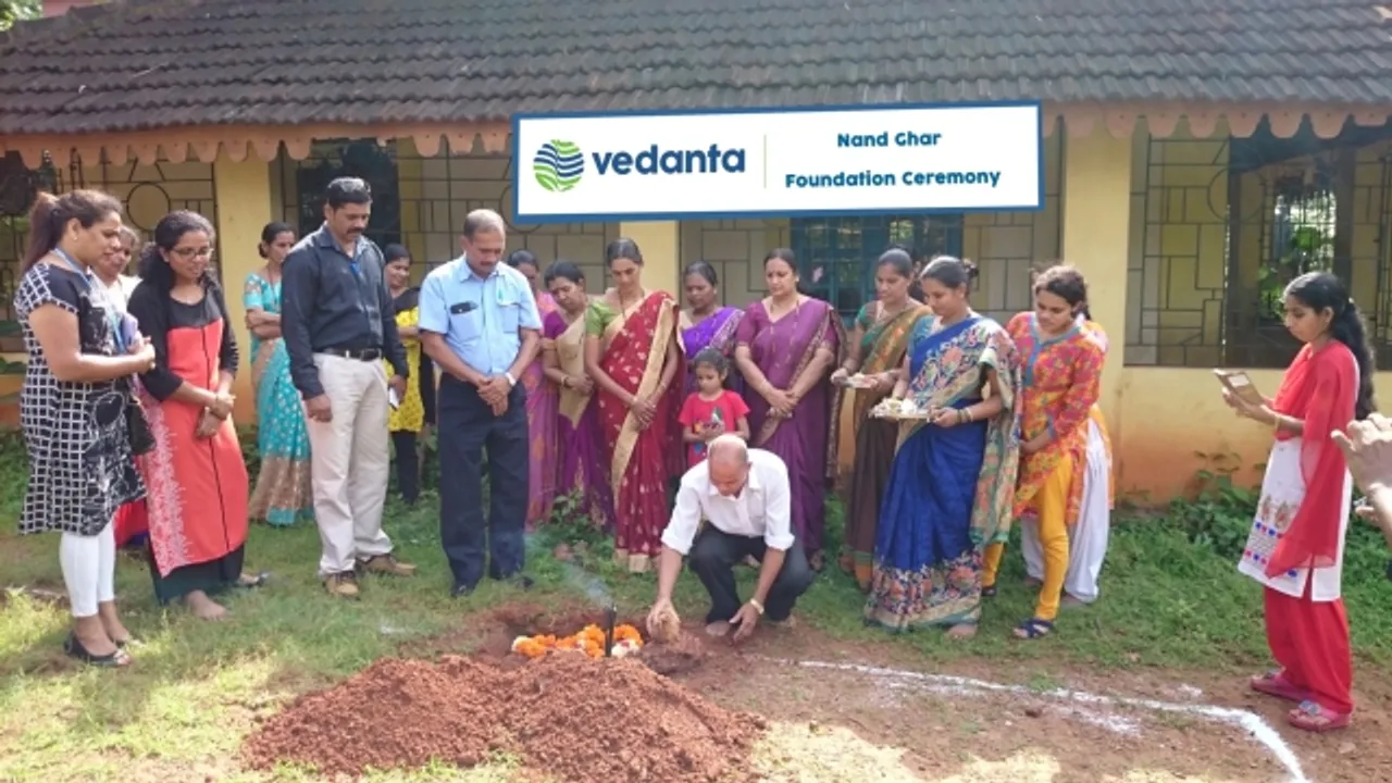 Vedanta Lays The Foundation Stone For ‘Nandghar’ In Goa