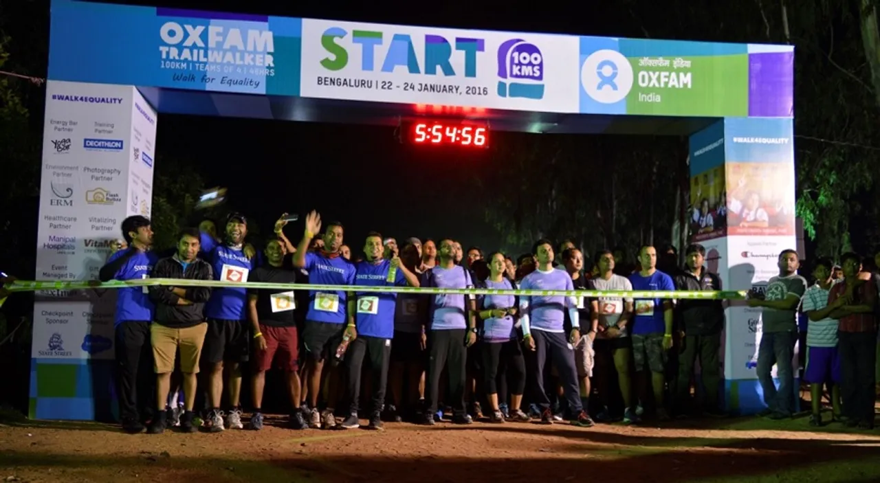 Bengaluru Walks With Oxfam India To Fight Inequality