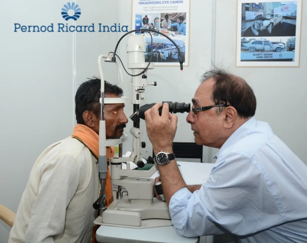 Pernod Ricard India Organizes Health Camp For Truck Drivers