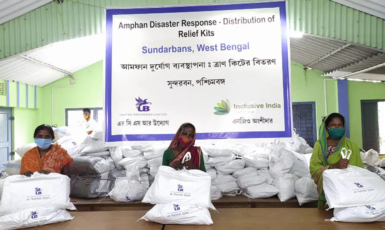 United Breweries Limited and Inclusive India Foundation Provide Relief Kits for Amphan Super Cyclone Victims In West Bengal
