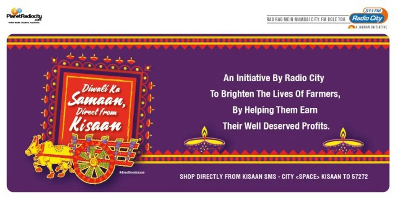 Radio City Launches ‘Diwali ka Saamaan Direct from Kisaan’ Initiative To Benefit Farmers
