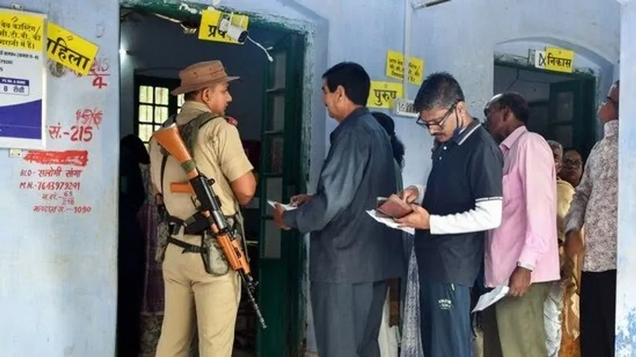 झारखंड में 59 फीसदी वोटिंग