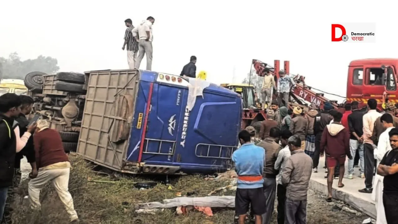 हज़ारीबाग़ में भीषण सड़क हादसा