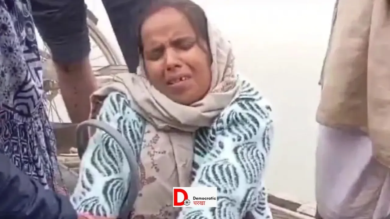 स्कूली शिक्षक नदी में गिरे