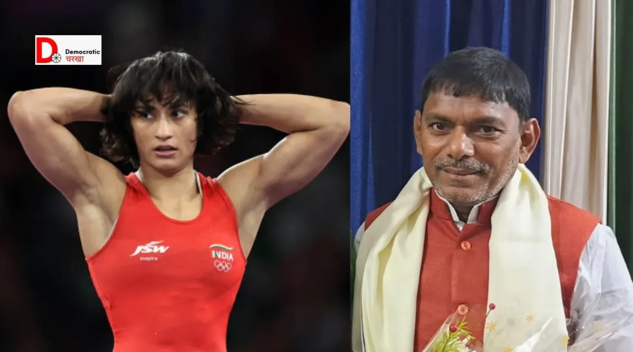विनेश फोगाट को बताया बिहार की बेटी